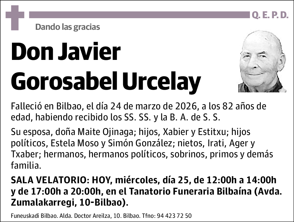Javier Gorosabel Urcelay