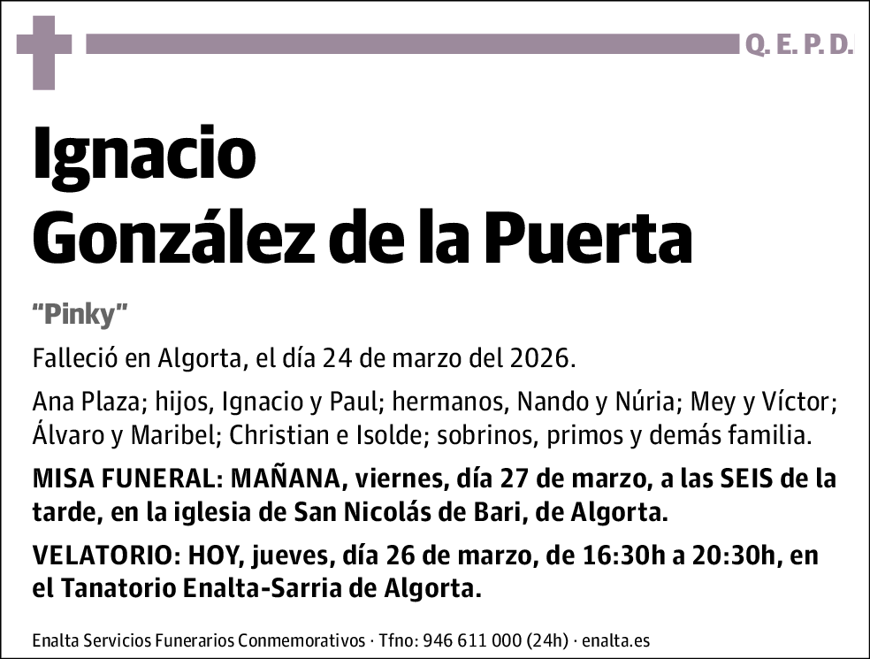 Ignacio González de La Puerta