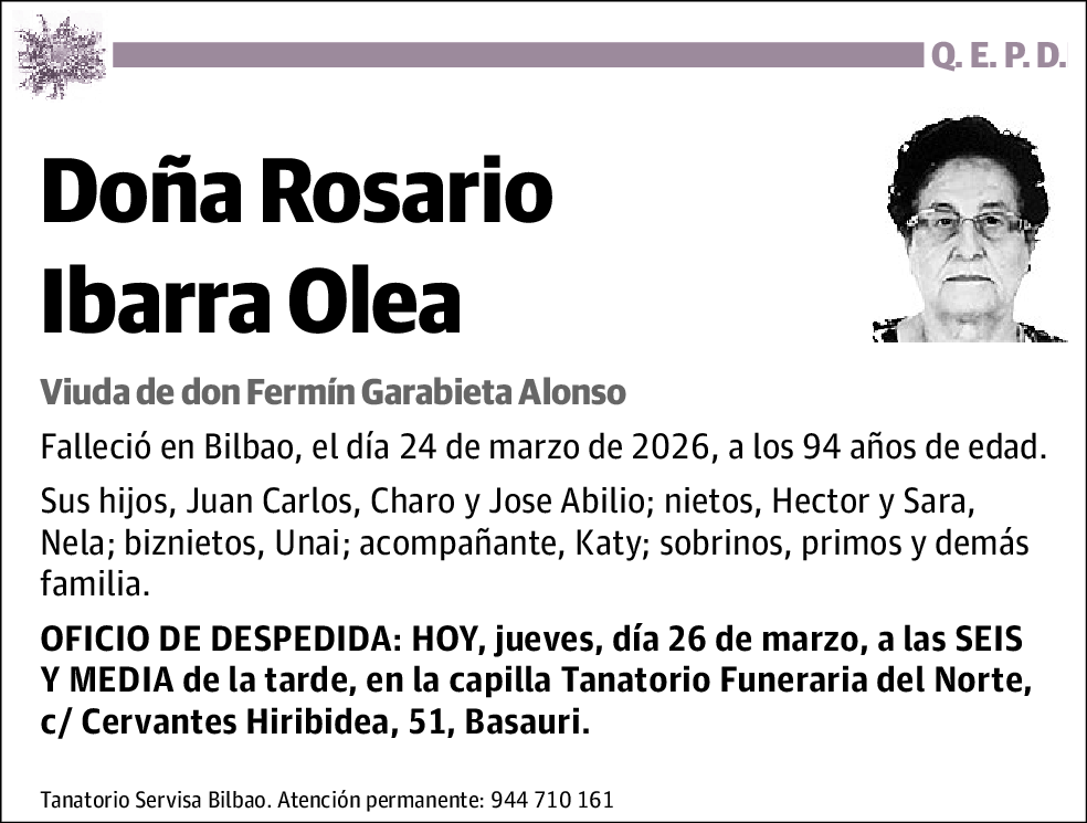 Rosario Ibarra Olea
