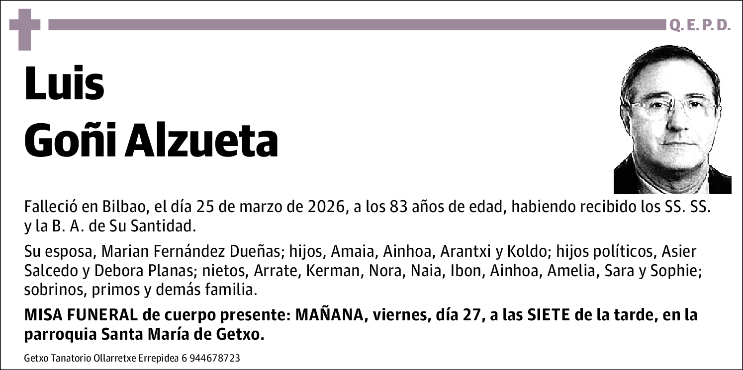 Luis Goñi Alzueta