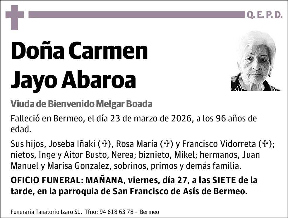 Carmen Jayo Abaroa