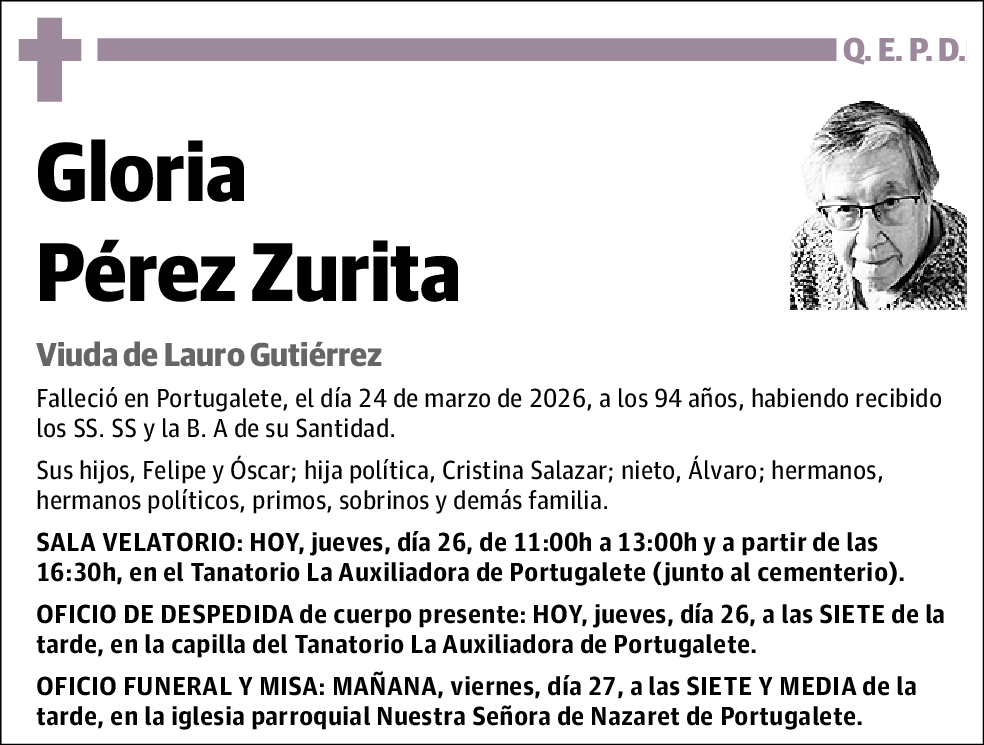Gloria Pérez Zurita