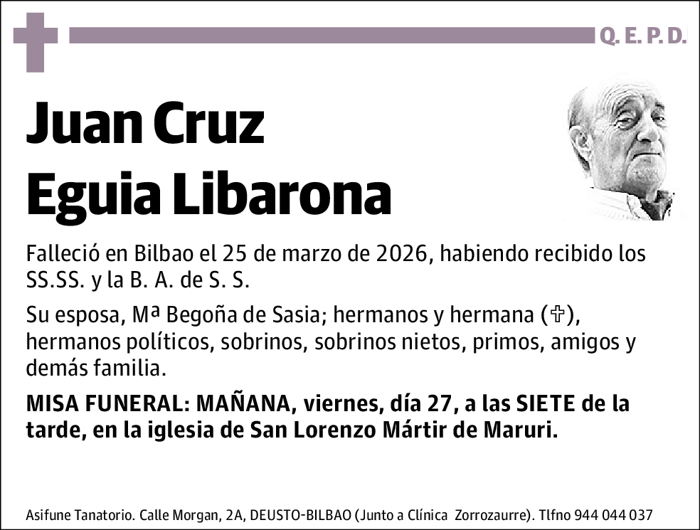 Juan Cruz Eguia Libarona