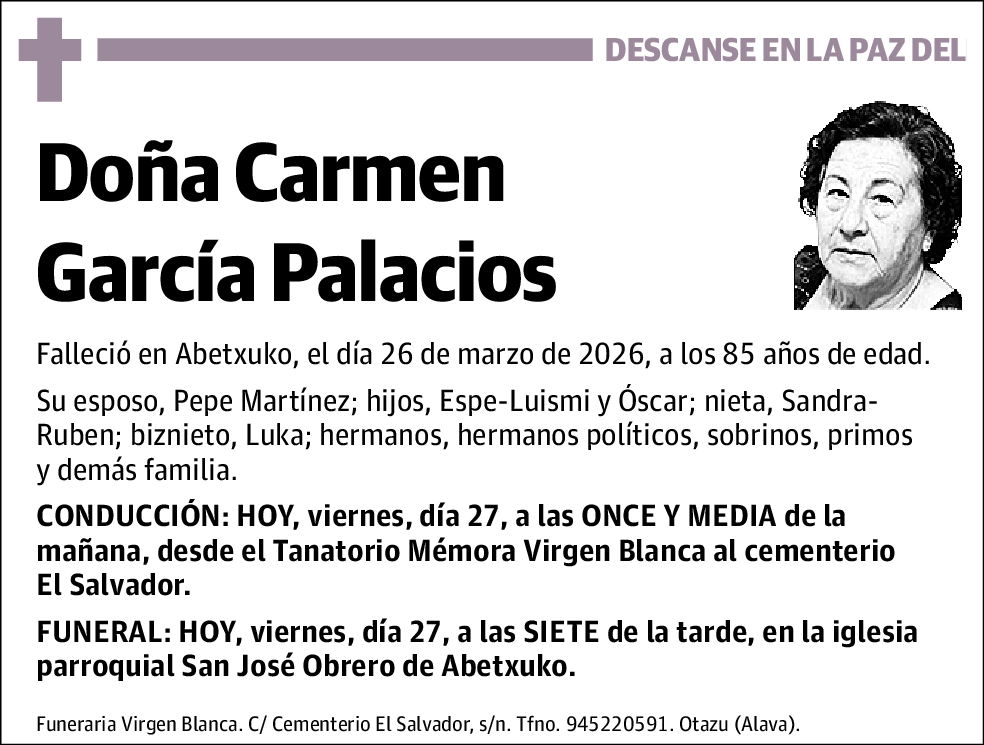Carmen García Palacios
