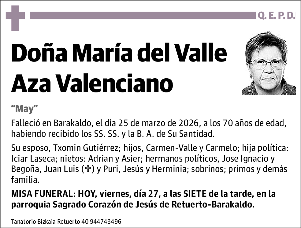 María del Valle Aza Valenciano