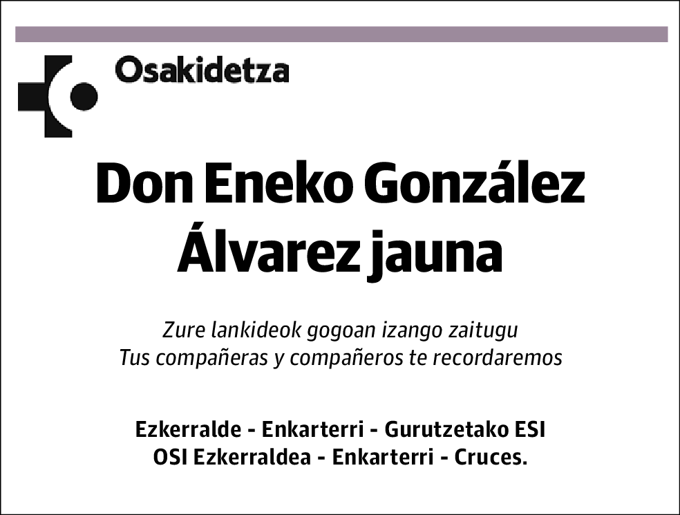 Eneko González Álvarez