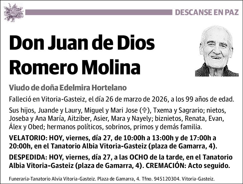 Juan de Dios Romero Molina