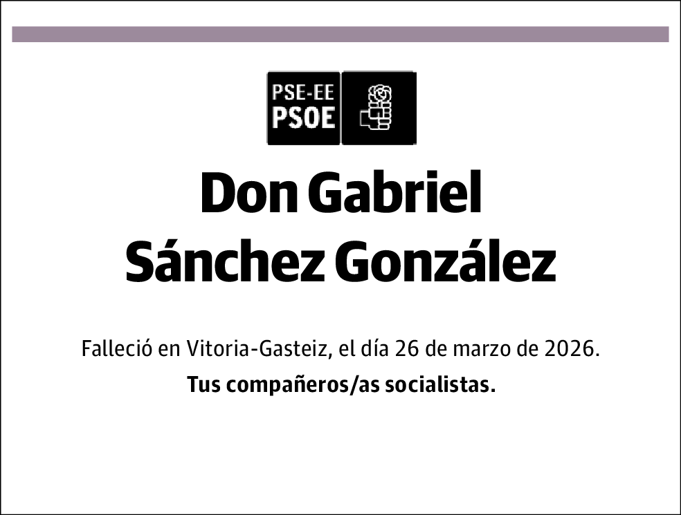 Gabriel Sánchez González