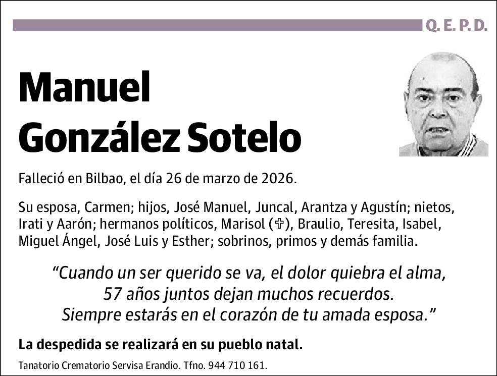 Manuel González Sotelo