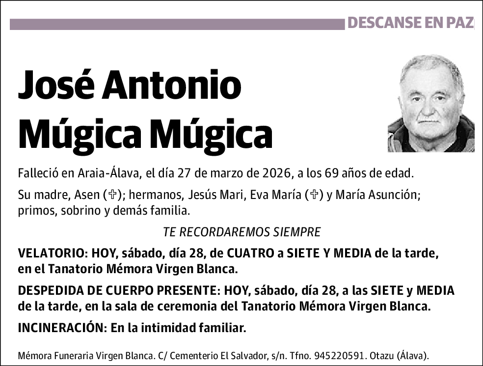 José Antonio Múgica Múgica