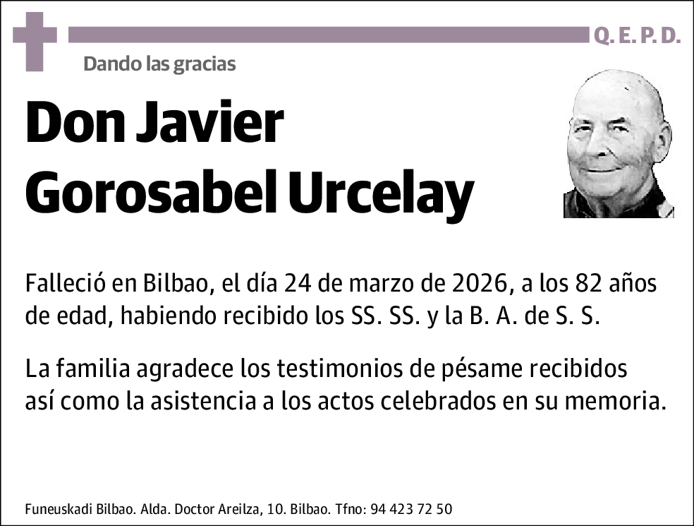 Javier Gorosabel Urcelay