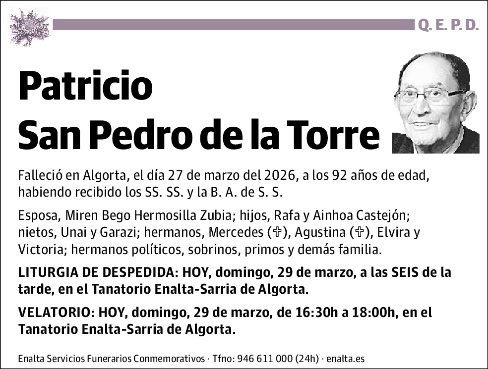 Patricio San Pedro de la Torre