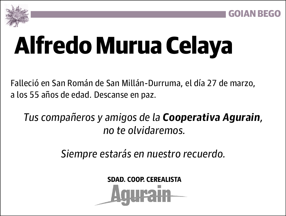 Alfredo Murua Celaya