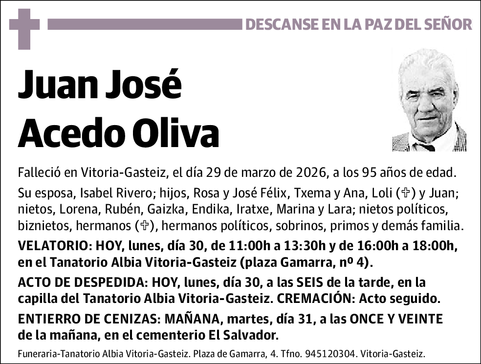 Juan José Acedo Oliva