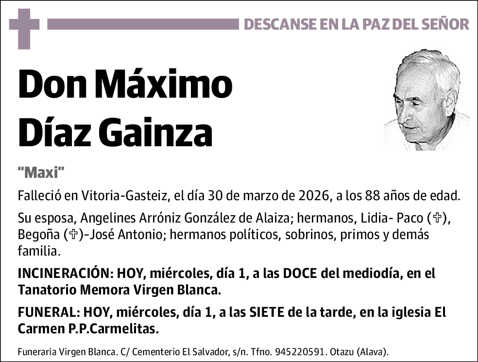 Máximo Díaz Gainza