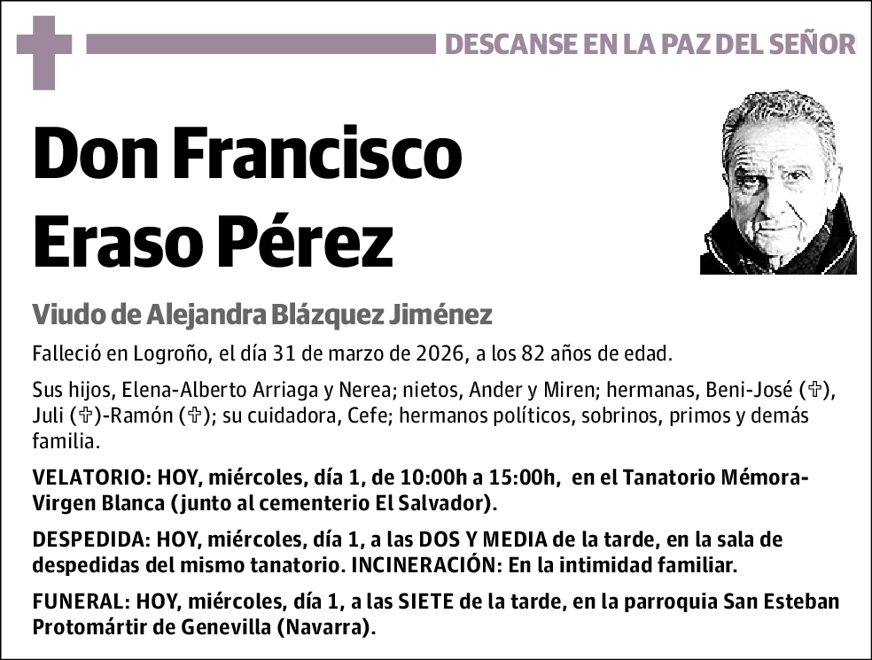 Francisco Eraso Pérez