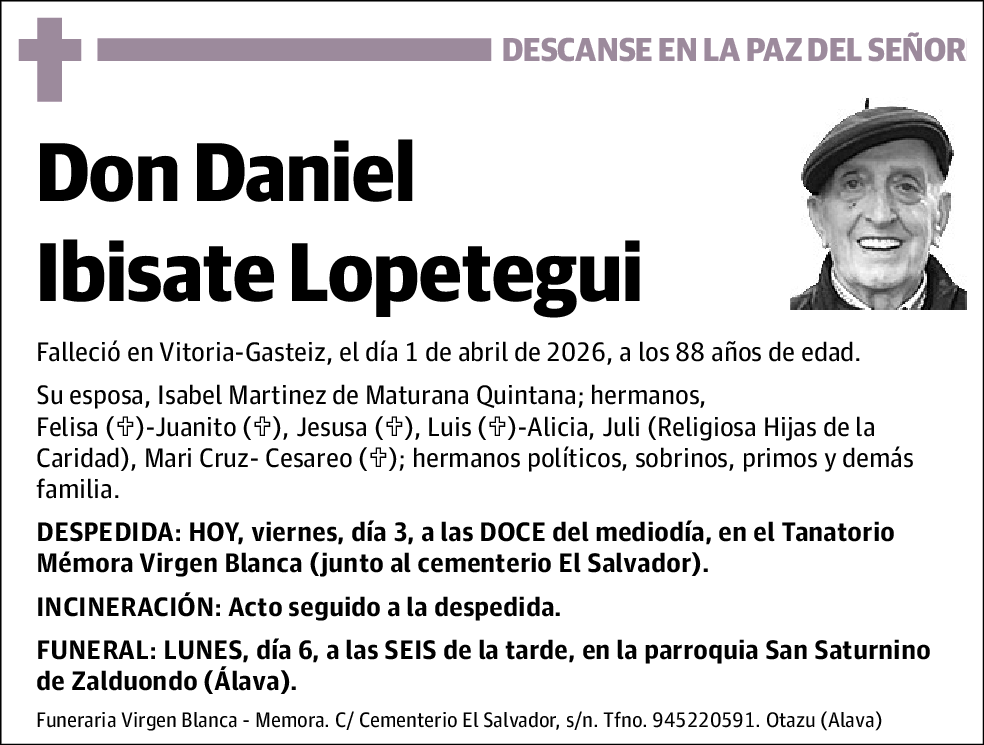 Daniel Ibisate Lopetegui