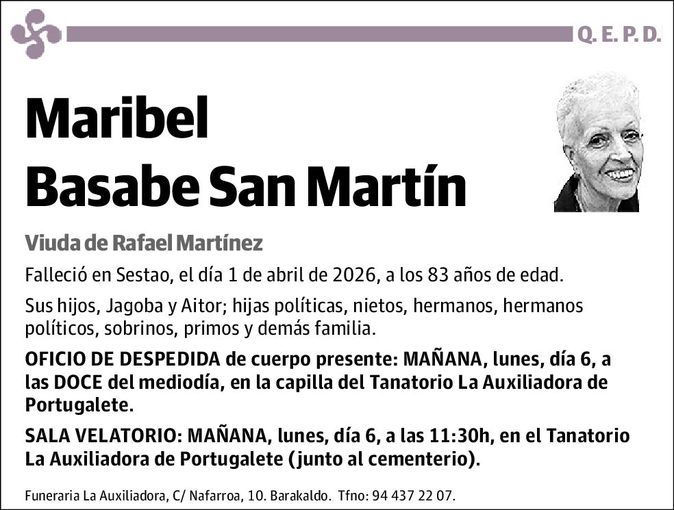 Maribel Basabe San Martín