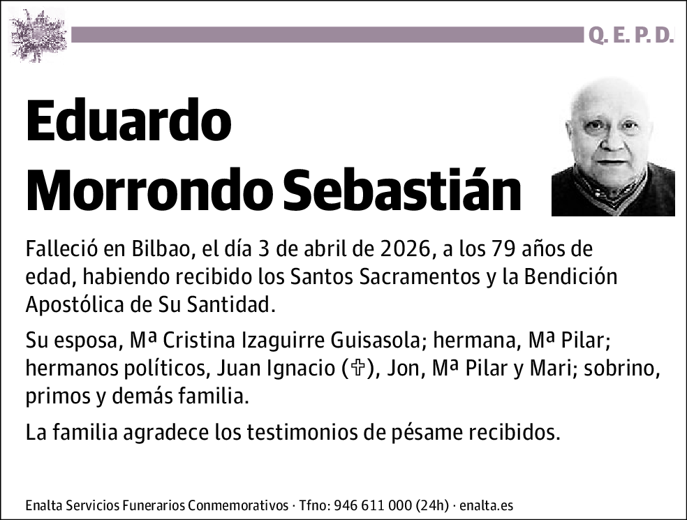 Eduardo Morrondo Sebastián