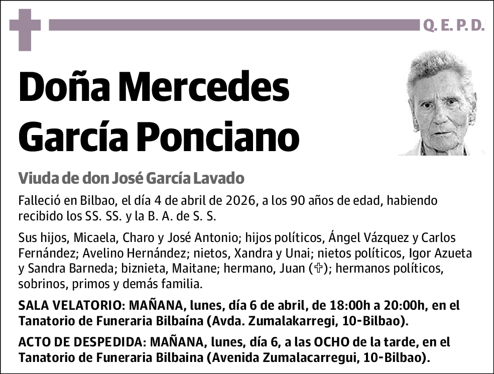 Mercedes García Ponciano