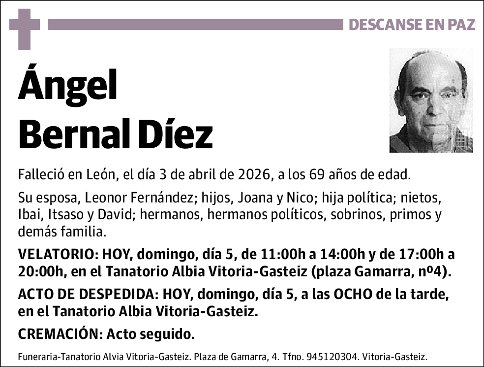 Ángel Bernal Díez