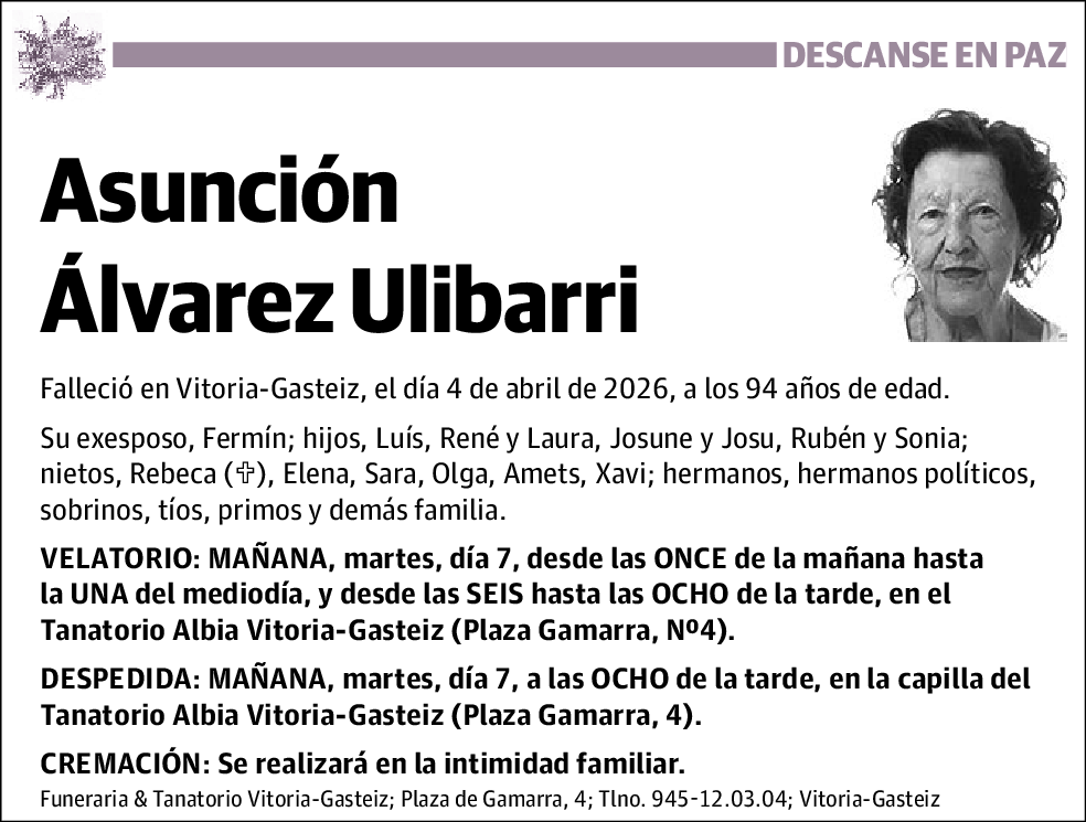 Asunción Álvarez Ulibarri