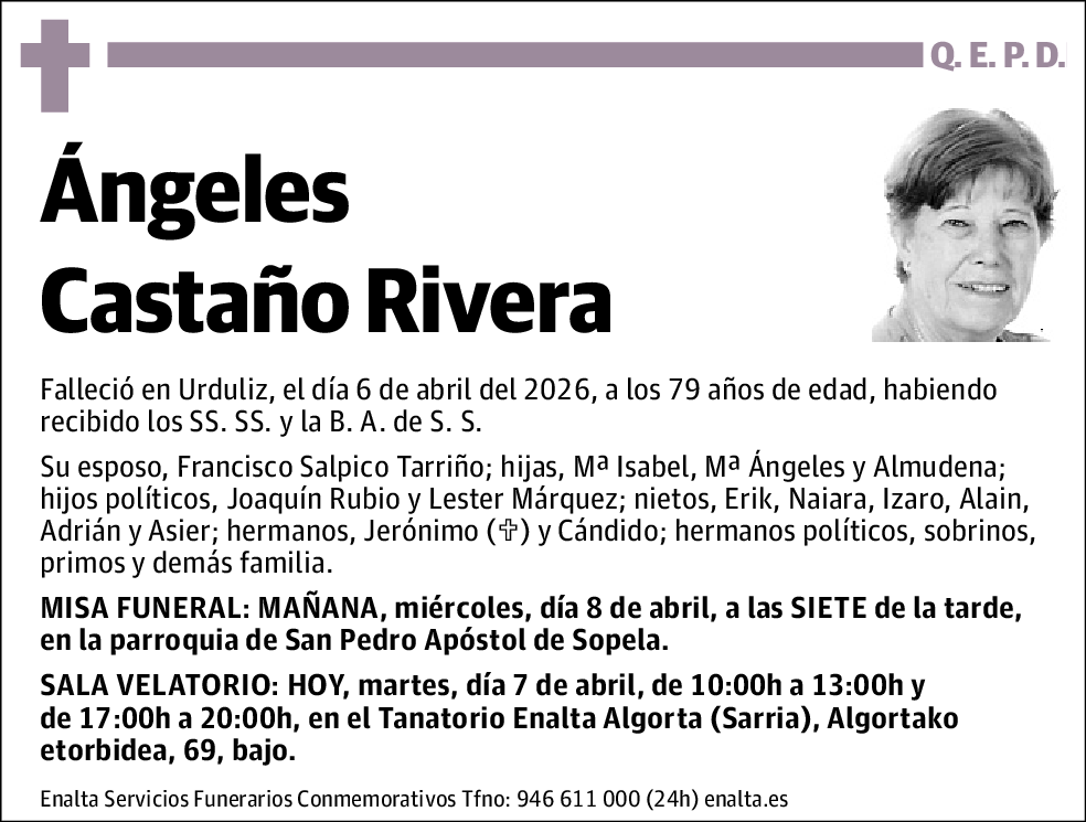 Ángeles Castaño Rivera