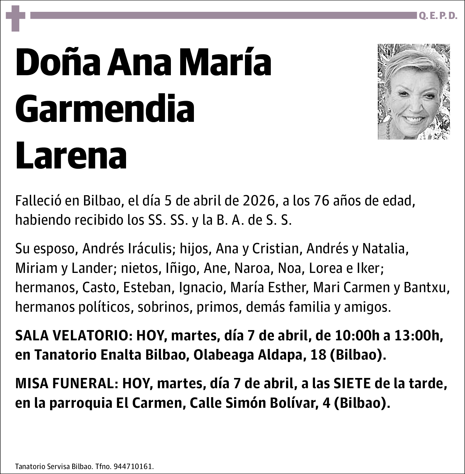 Ana María Garmendia Larena