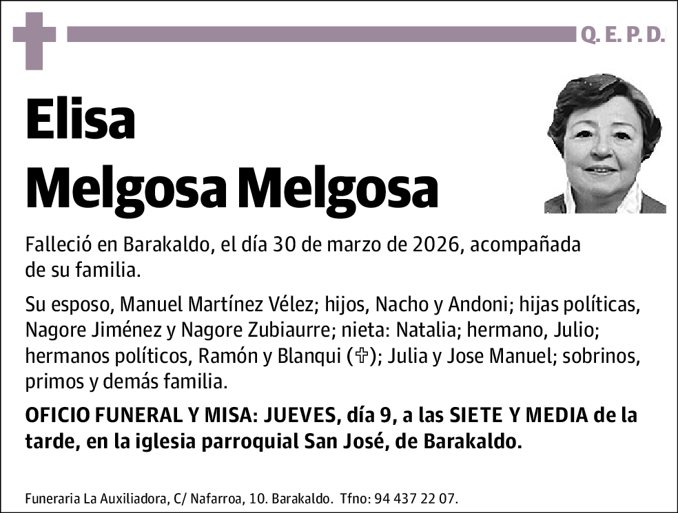 Elisa Melgosa Melgosa