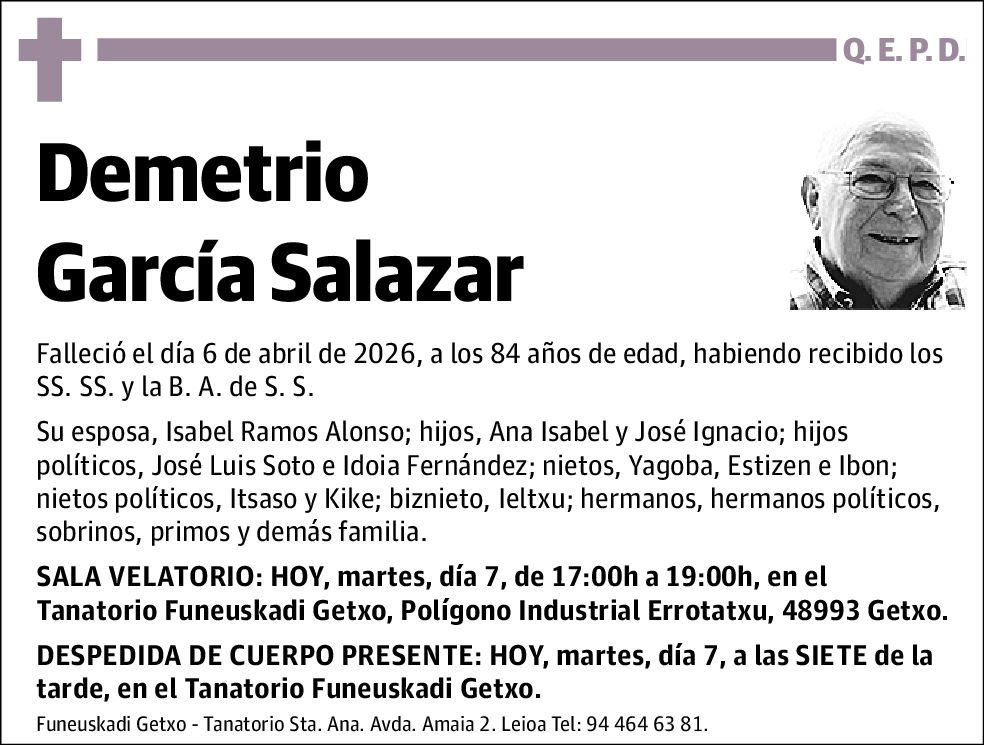 Demetrio García Salazar