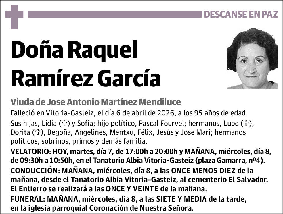 Raquel Ramírez García