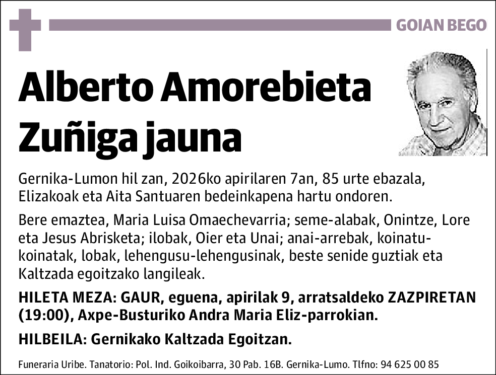 Alberto Amorebieta Zuñiga