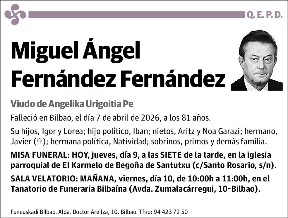 Miguel Ángel Fernández Fernández