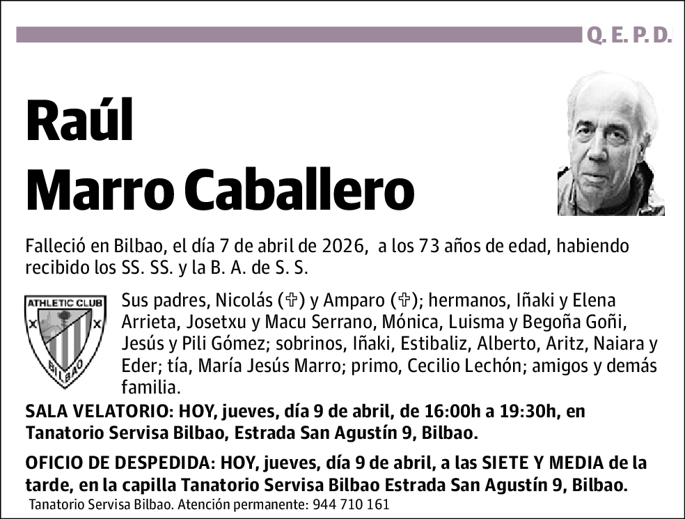 Raúl Marro Caballero