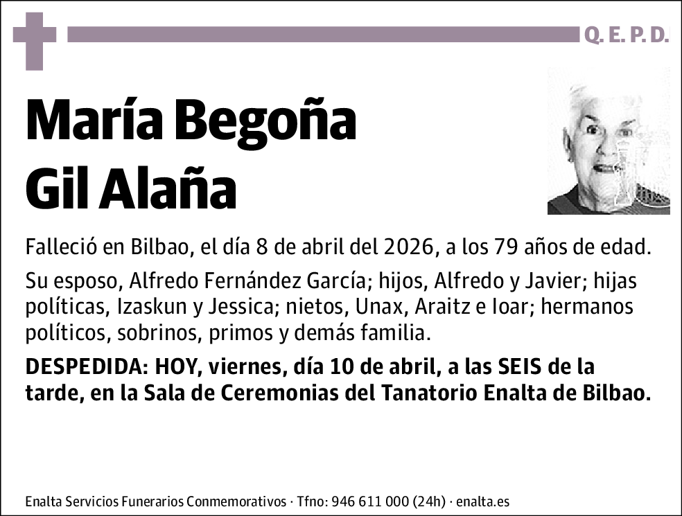 María Begoña Gil Alaña