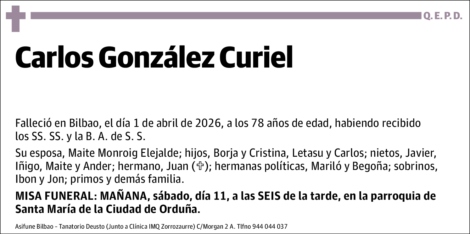 Carlos González Curiel