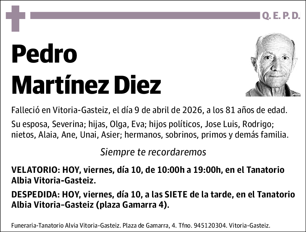 Pedro Martínez Diez
