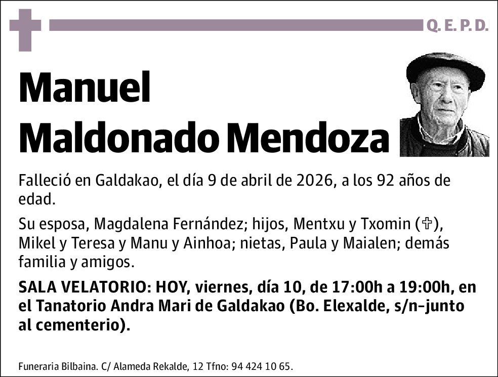 Manuel Maldonado Mendoza