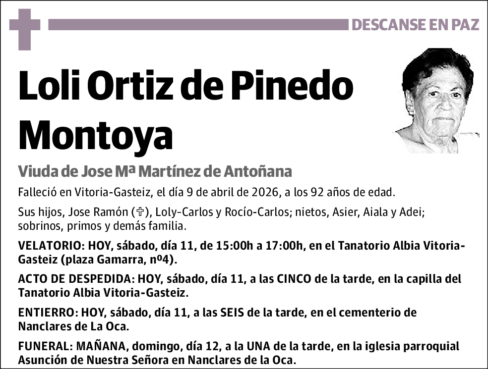 Loli Ortiz de Pinedo Montoya