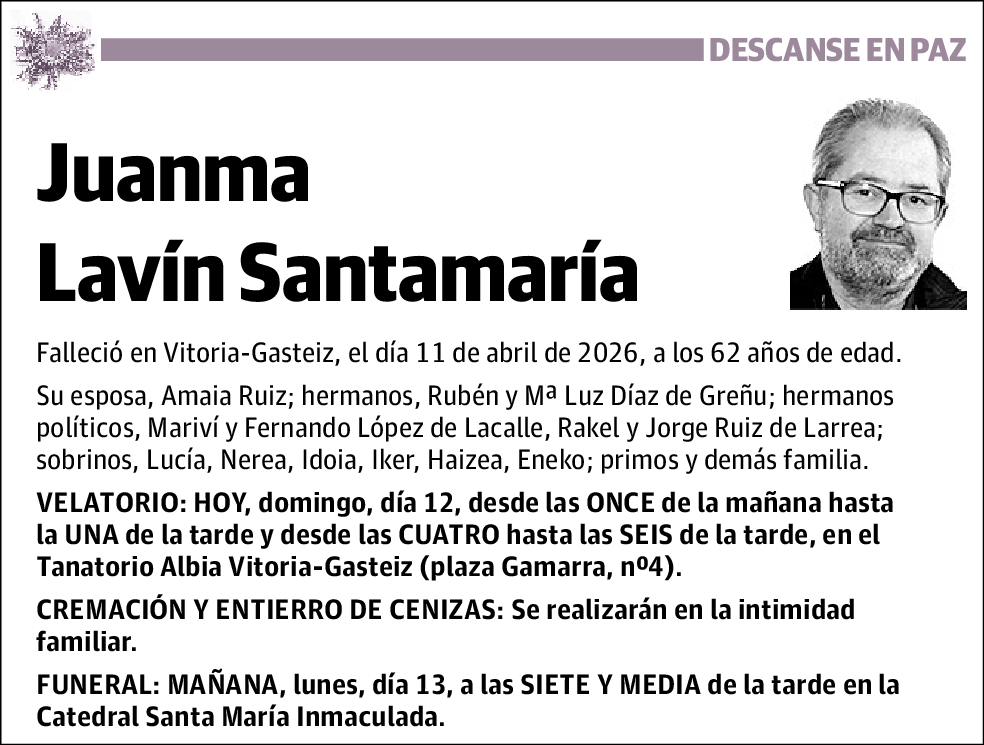 Juanma Lavín Santamaría