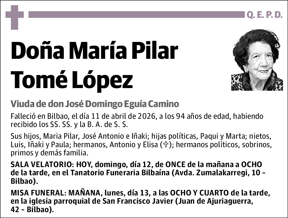 María Pilar Tome López