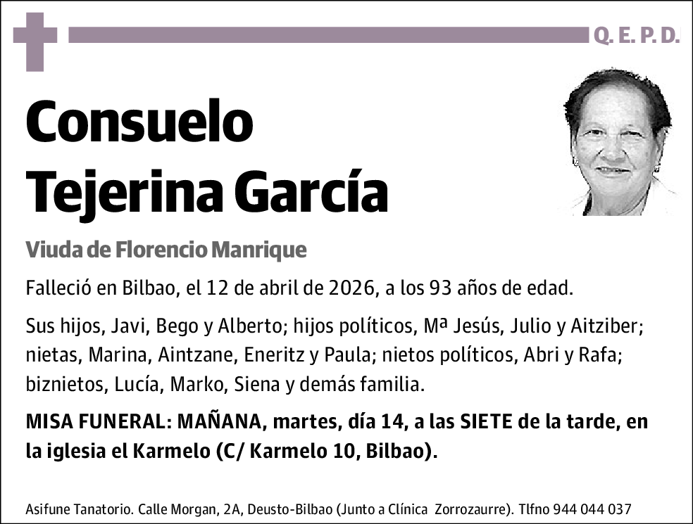 Consuelo Tejerina García