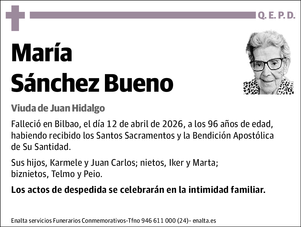 María Sánchez Bueno