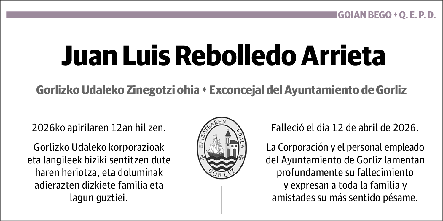 Juan Luis Rebolledo Arrieta