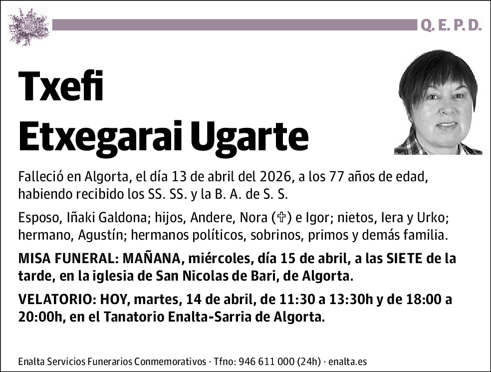 Txefi Etxegarai Ugarte