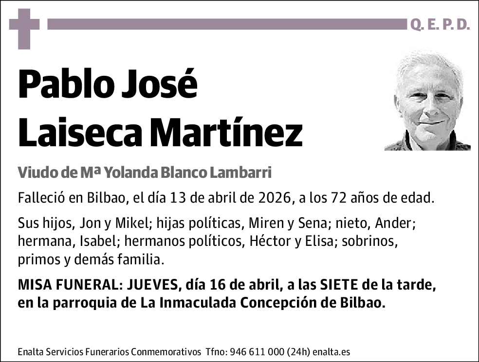 Pablo José Laiseca Martínez