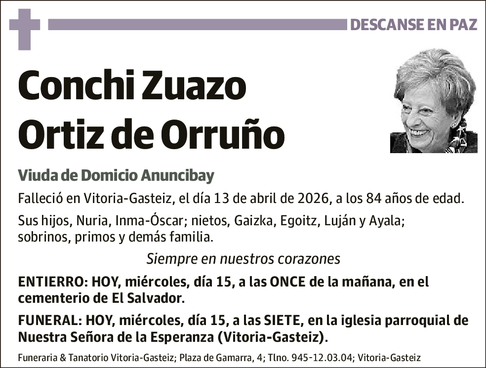 Conchi Zuazo Ortiz de Orruño