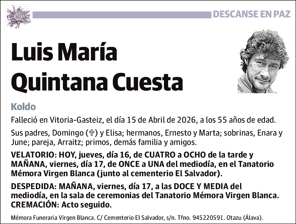 Luis María Quintana Cuesta