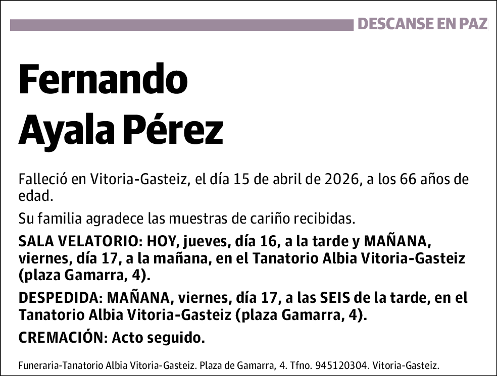 Fernando Ayala Pérez