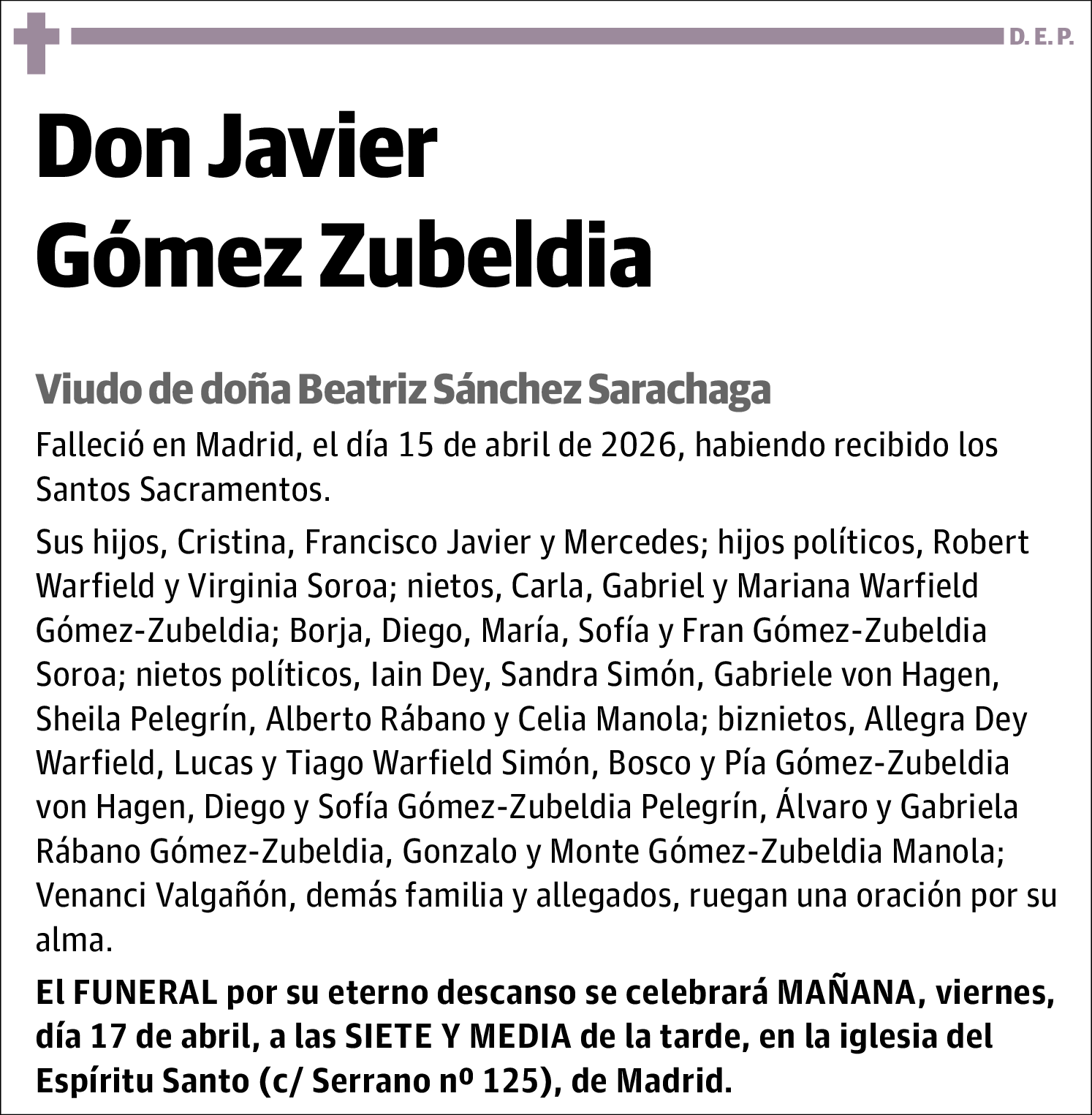 Javier Gómez Zubeldia